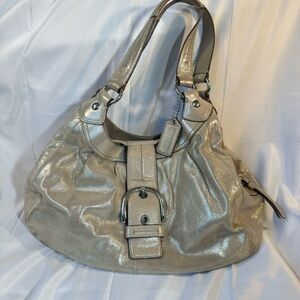 Coach SoHo Hobo Gold Handbag